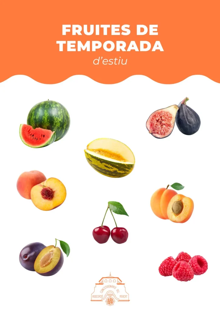 Fruite de temporada d'estiu